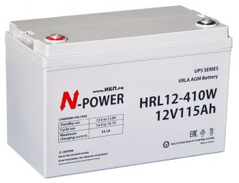 HRL12-410W, 12В, 115Ач - батареи для ИБП